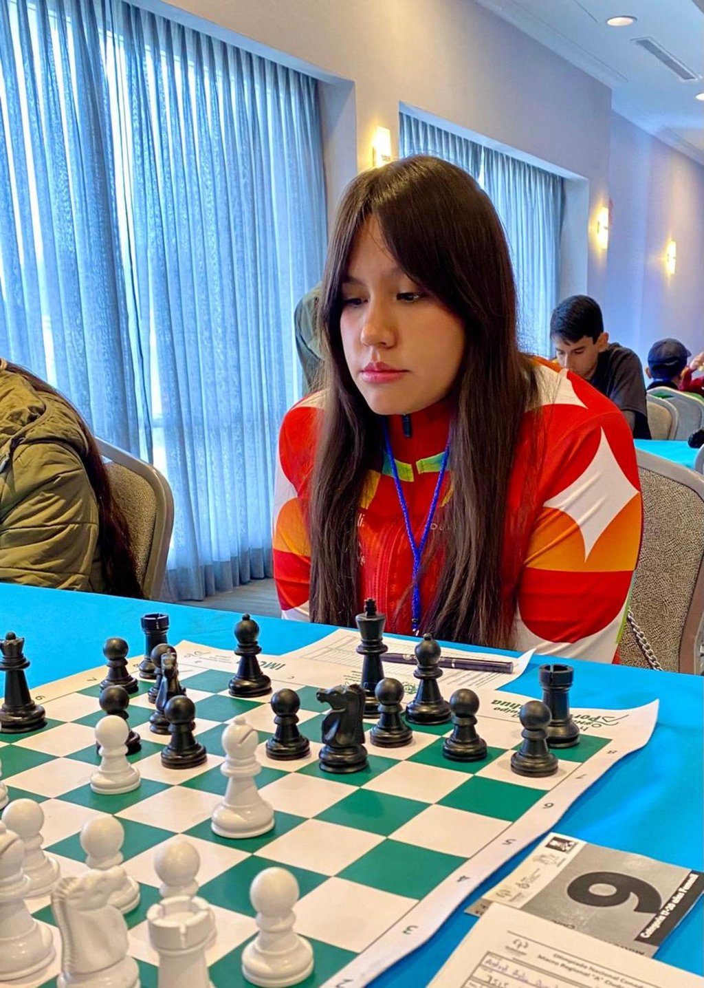 Triunfo. Isis González Castro inició con triunfo en el Regional de Ajedrez de la Olimpiada Nacional.