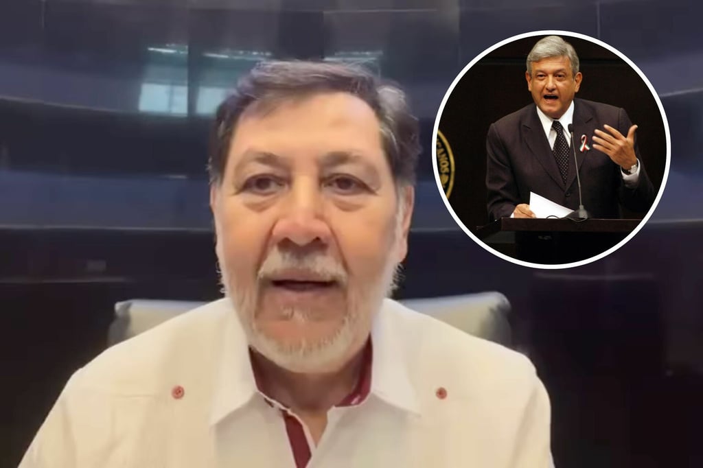 'Estoy viviendo una embestida canalla'; Noroña se compara con AMLO a 20 años del desafuero