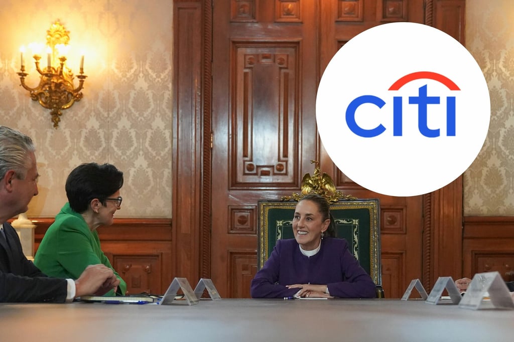 Sheinbaum se reúne en Palacio Nacional con Jane Fraser, directora de Citigroup