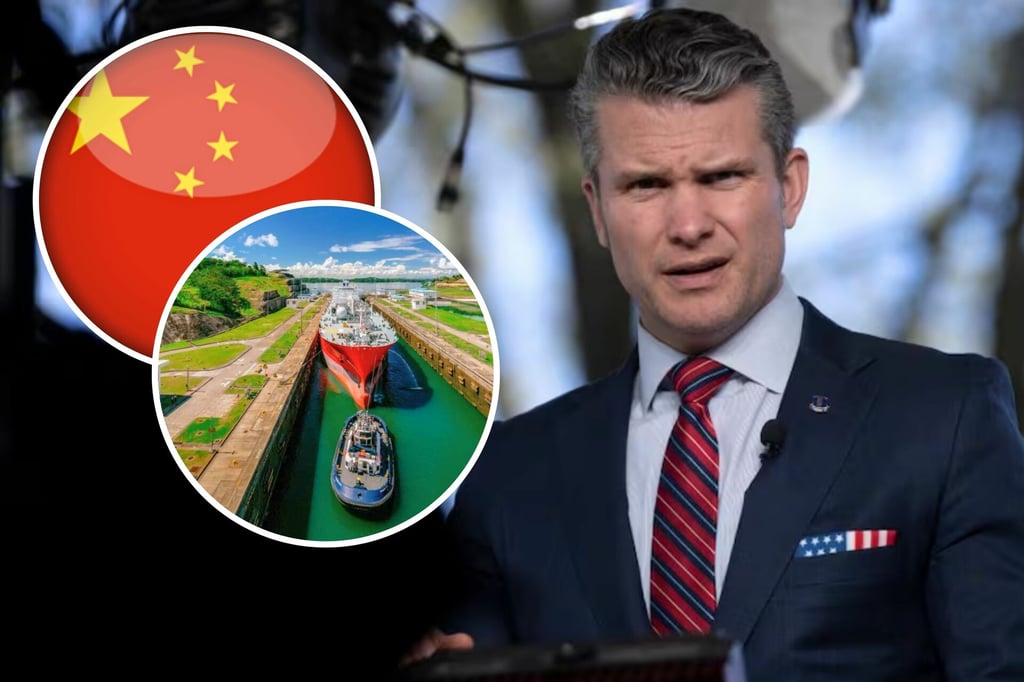 EU 'no permitirá' influencia de China en el canal de Panamá, advierte jefe del Pentágono