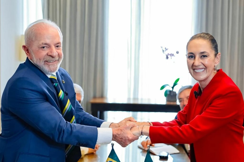 Celac: Sheinbaum y Lula da Silva acuerdan reuniones periódicas para fortalecer relaciones