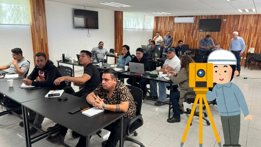 Capacitan a personal técnico de AMD y estudiantes en levantamientos topográficos