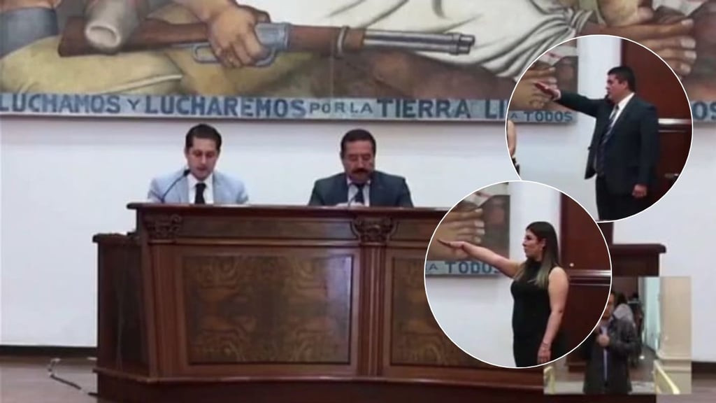 Rinden protesta síndica y director de Desarrollo Social suplentes, del municipio de Durango