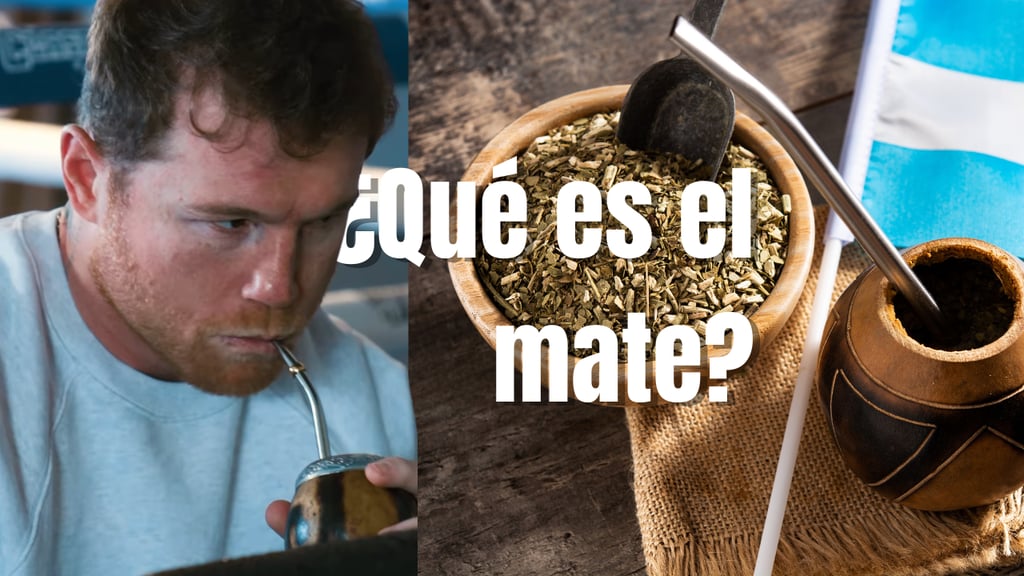¿Qué es el mate? La bebida que el 'Canelo' y los futbolistas toman previo a un encuentro