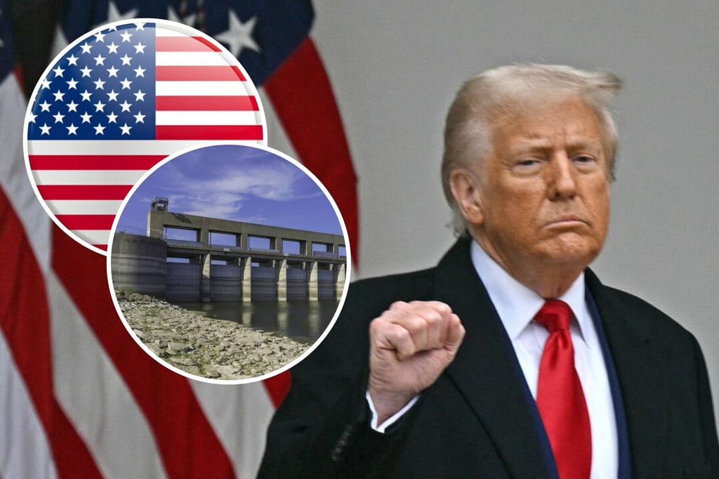 Trump amenaza a México con aranceles y sanciones hasta 'que pague el agua que debe a Texas'