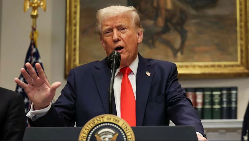 'Ya veremos qué pasa en ese momento'; Trump no descarta ampliar tregua arancelaria de 90 días
