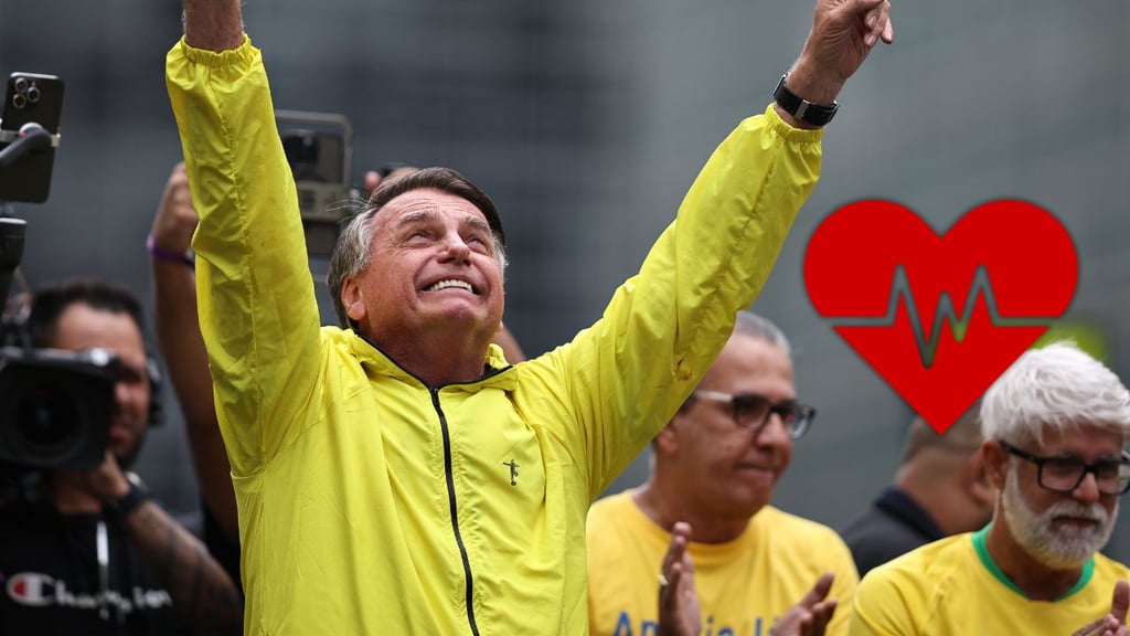 Hospitalizan de emergencia a Jair Bolsonaro, expresidente de Brasil: ¿cuál fue el motivo?