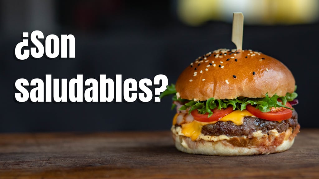 ¿La hamburguesa es comida chatarra, pese a que lleva verduras, carne y pan?, esto dicen los expertos