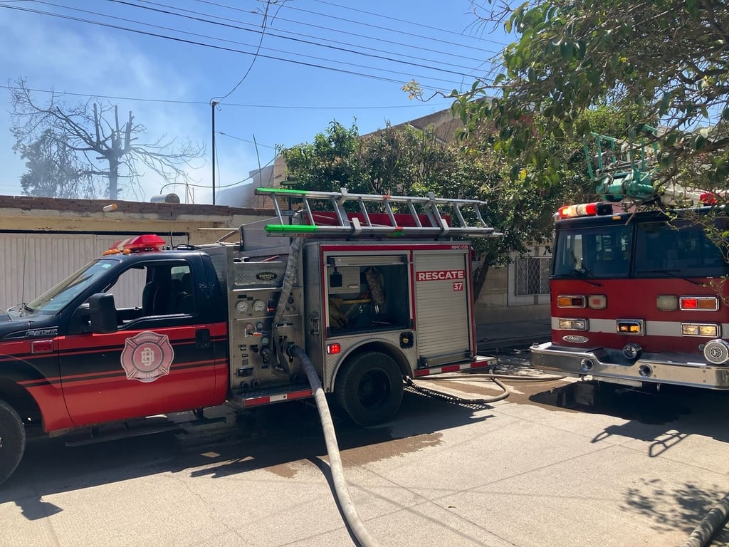 Accidente. Un flamazo provocó un incendio de casa habitación en la colonia Héctor Mayagoitia, la mañana de este viernes.