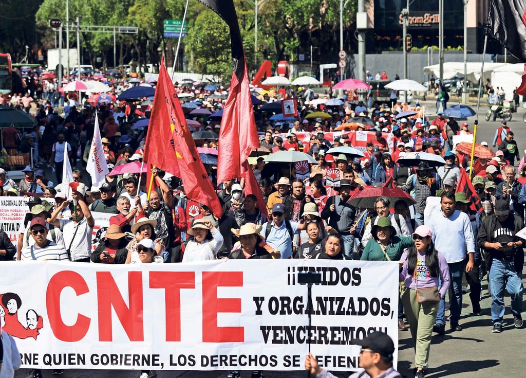CNTE hará plantón el Día del Maestro