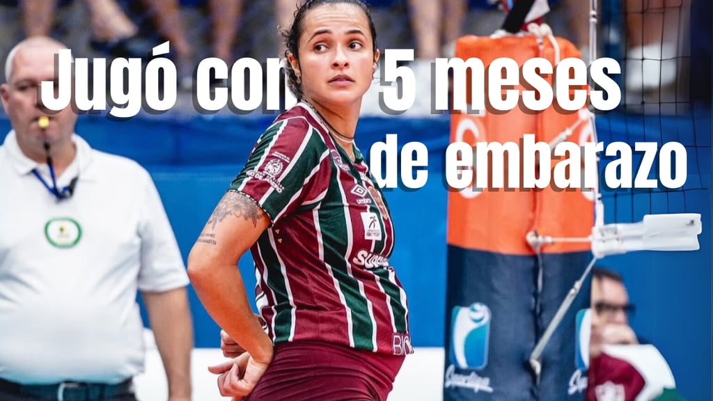 ¿Quién es Priscila Heldes, la brasileña que jugó con el Fluminense pese a sus 5 meses de embarazo?