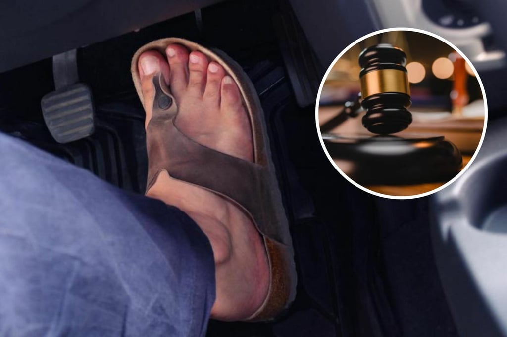 Semana Santa 2025: ¿Te pueden multar por manejar descalzo o con chanclas?