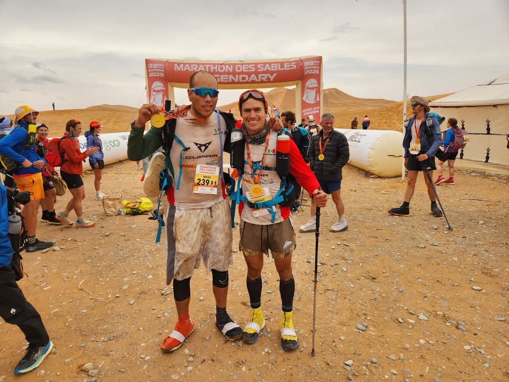 Rafa y Gonzalo: Crónica de una Carrera en el Sáhara
