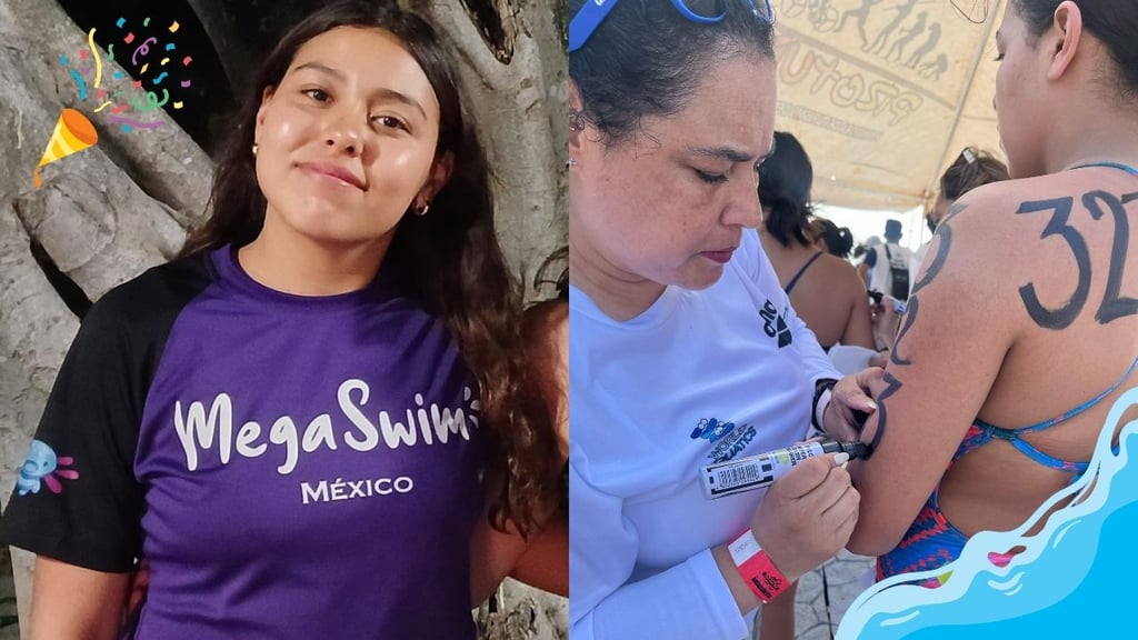 La duranguense Itchel Reyes clasificó en aguas abiertas a la Olimpiada Nacional 2025