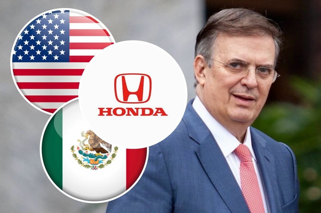 'No hay modificación', Ebrard niega que Honda vaya a sacar producción de México