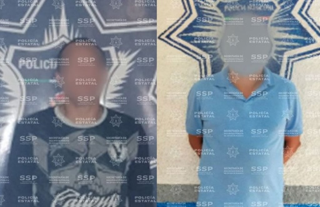 Casos. Dos hombres fueron detenidos al ponerse agresivos contra mujeres, integrantes de sus familias, en actos separados en diferentes municipios del Estado.
