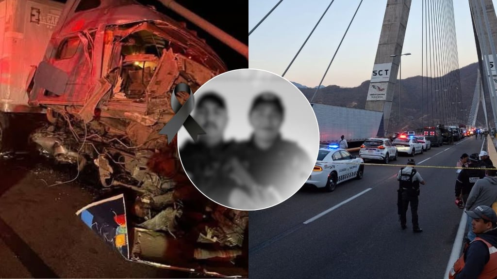Ellos eran los policías de Pueblo Nuevo que fallecieron en choque de El Baluarte
