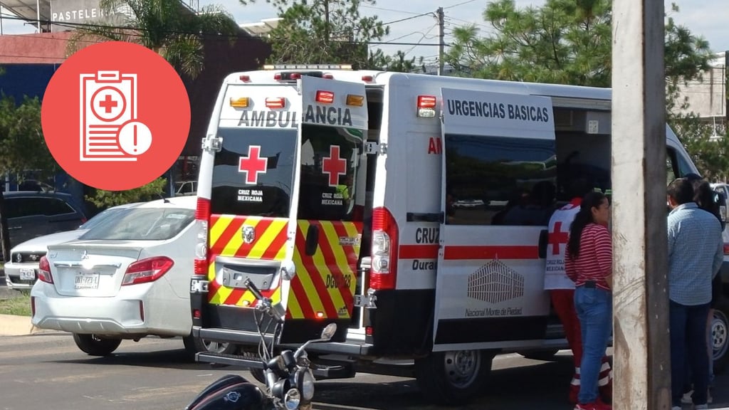 Motociclista está grave luego de sufrir accidente en la colonia Hidalgo