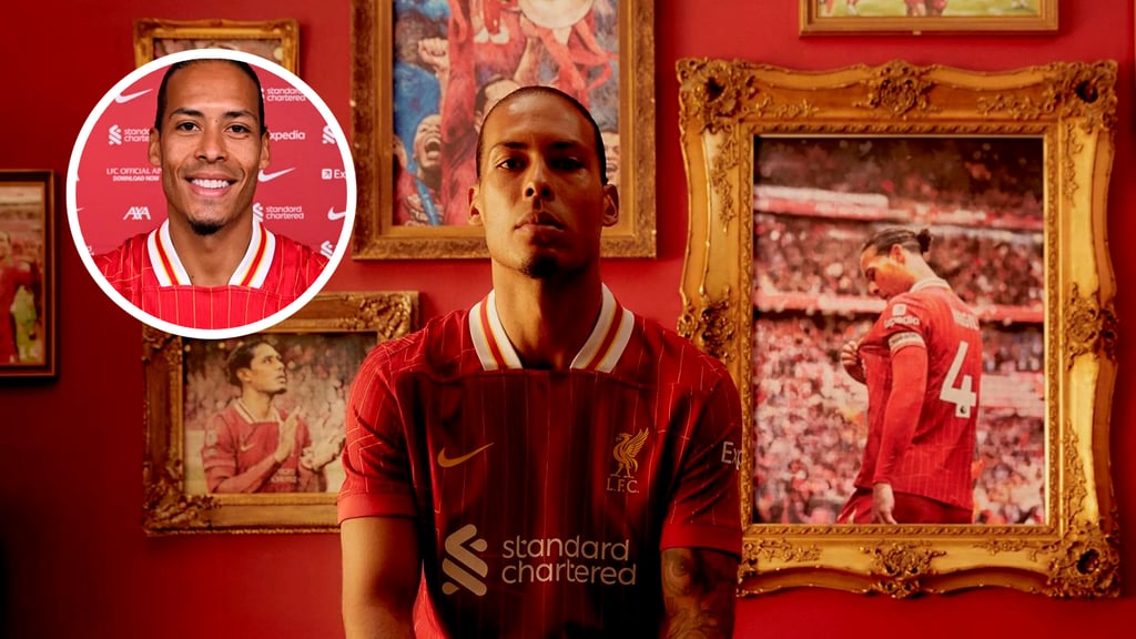 ¡El capitán se queda! Virgil Van Dijk renueva contrato con el Liverpool hasta el 2027
