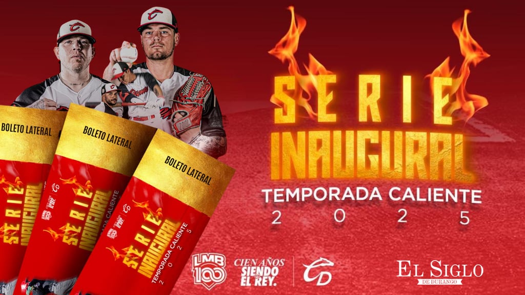 Caliente de Durango: gana una CORTESÍA para uno de los juegos de la serie inaugural, ¡Participa!