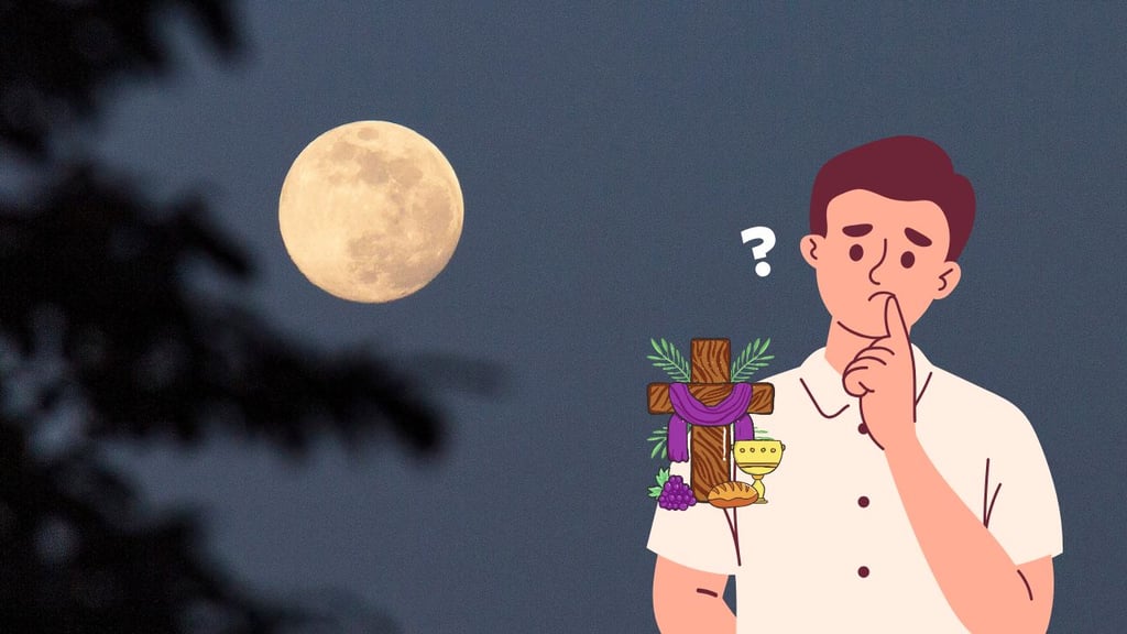 ¿Cuál es la razón por la que en Semana Santa siempre hay Luna Llena?