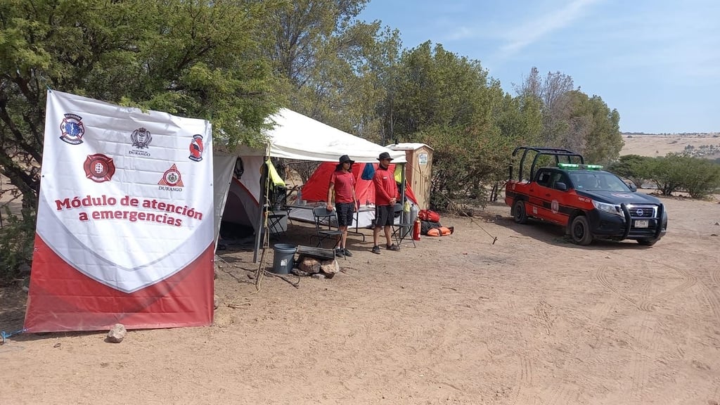 Prevención. Los campamentos son puntos para dar una primera atención en caso de accidentes y emergencias.
