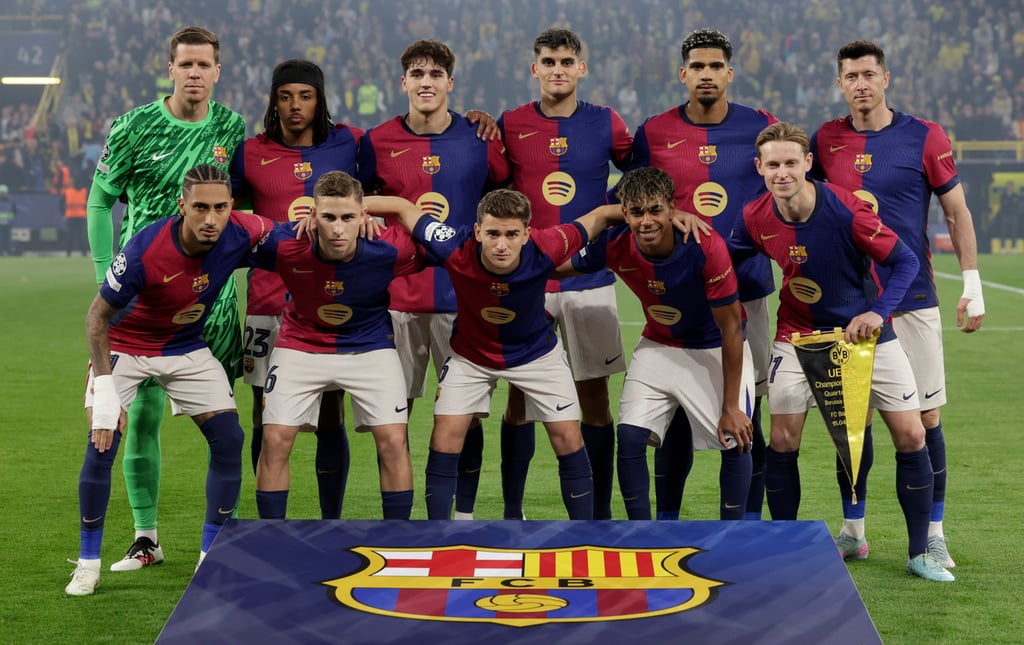 Números. El FC Barcelona solo ha perdido un partido durante el 2025; este fue el 3-1 ante el Borussia Dortmund por Champions.