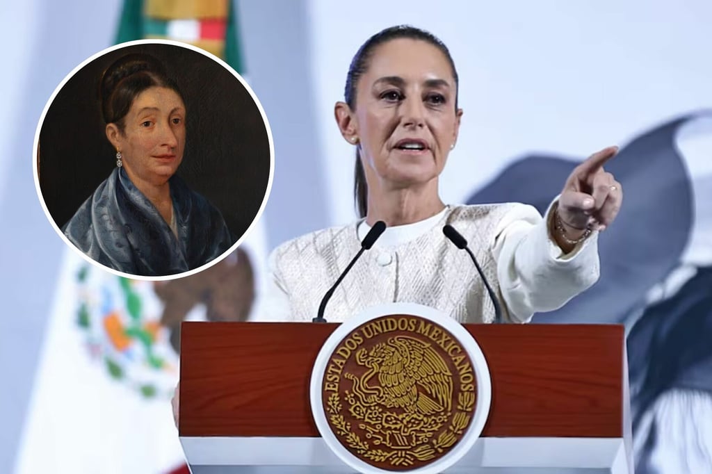 Sheinbaum rinde homenaje a Josefa Ortiz Téllez-Girón 'La Corregidora' en su aniversario natalicio