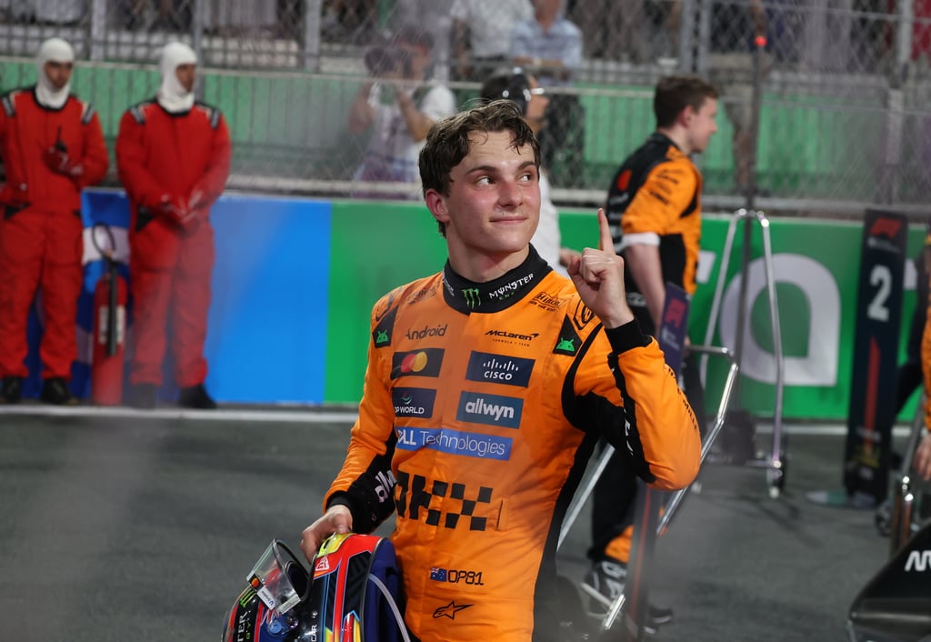 F1: Oscar Piastri se corona en el Gran Premio de Arabia Saudita