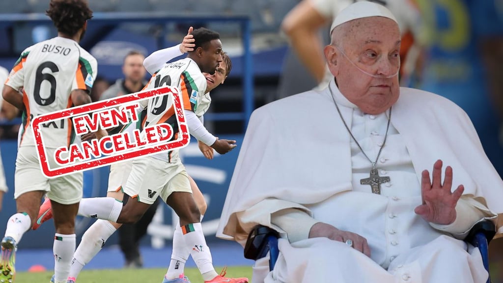 Serie A suspende sus partidos tras el fallecimiento del Papa Francisco