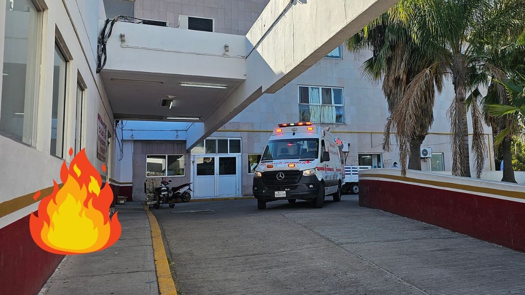 Hombre de la tecera edad resultó con quemaduras al intentar apagar un incendio