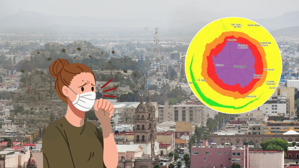Durango, el lugar con peor calidad del aire en todo el país