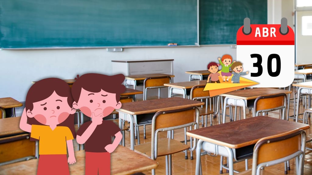 ¿Habrá clases el 30 de abril por el Día del Niño? Esto dice el calendario de la SEP