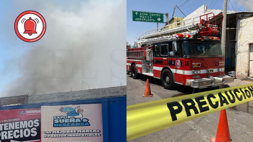 Incendio en inmueble de bulevar Dolores del Río dejó varios daños materiales
