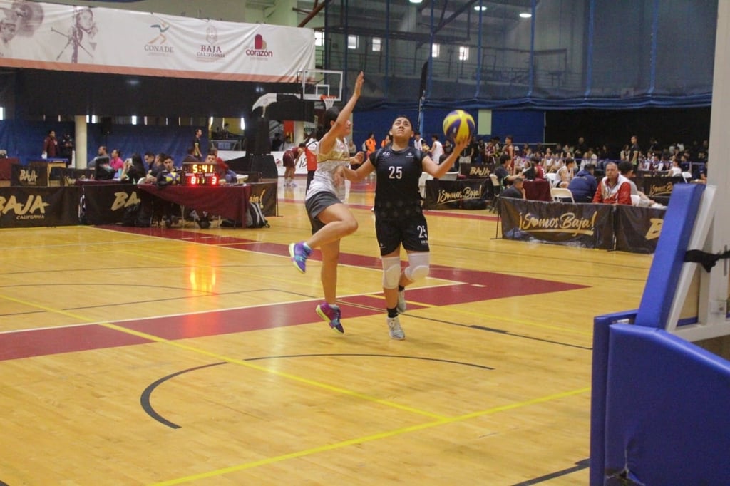 Femeniles. Las mujeres siguen con vida en el Macro Regional del basquetbol 3x3 de Olimpiada Nacional.