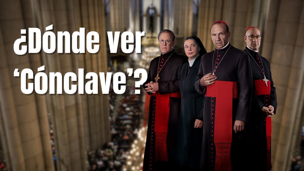 'Cónclave': ¿dónde ver la película inspirada en el protocolo para elegir un nuevo Papa en el Vaticano?