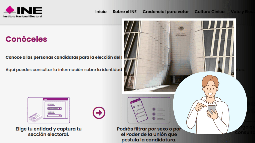 Elección Judicial: INE abre portal para conocer aspirantes a cargos de nivel federal