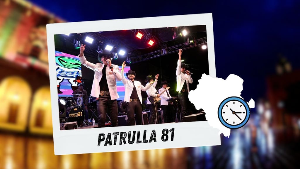 Festival Ricardo Castro: ¡Es hoy! ¿A qué hora se presentará Patrulla 81 en Durango?