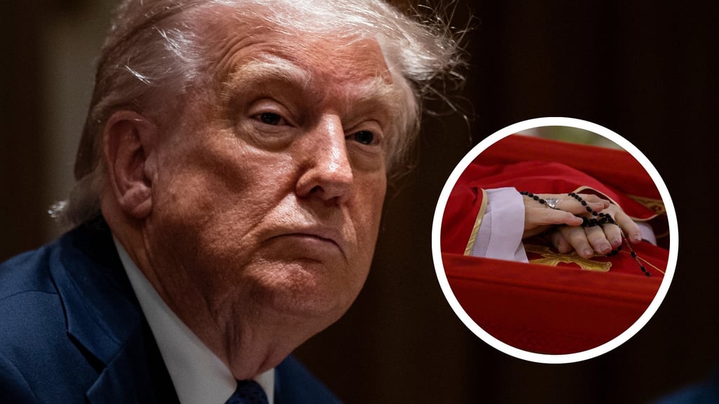 Trump aprovechará viaje por funeral del Papa Francisco para hablar con líderes sobre aranceles