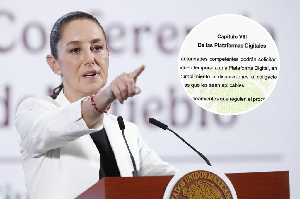 Ley de Telecomunicaciones: Sheinbaum niega censura; hay que corregir la redacción, dice