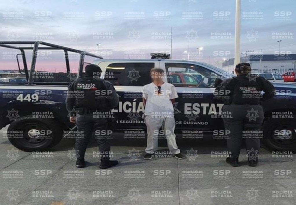 Acción. Policías estatales detuvieron a un sujeto por agredir físicamente y amenazar de muerte a su expareja.