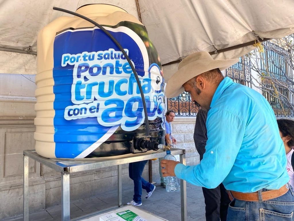 Atención. Estas acciones forman parte del programa Ponte Trucha con el Agua.