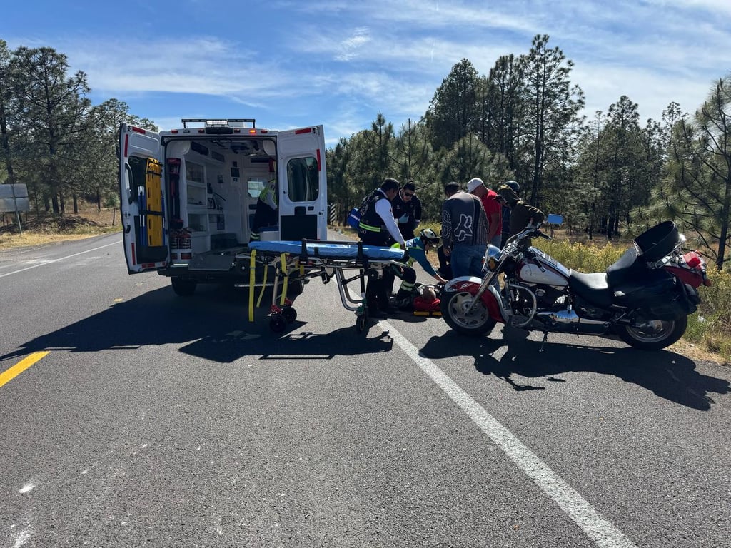Semana de la Moto: fallece otro motociclista en accidente; ocurrió en la 'Súper' Durango-Mazatlán