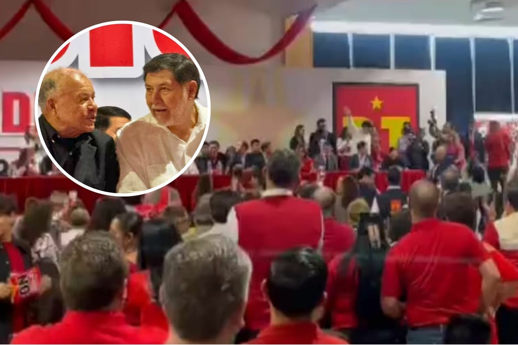 Fernández Noroña es abucheado en Congreso Nacional del PT
