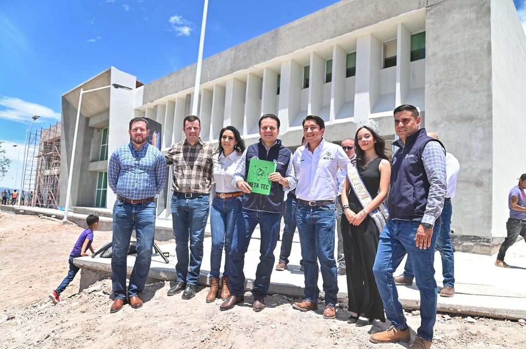 Obras. El Instituto Tecnológico Superior de Santiago Papasquiaro contará con más aulas para brindar enseñanza de calidad a los estudiantes de la región noroeste.