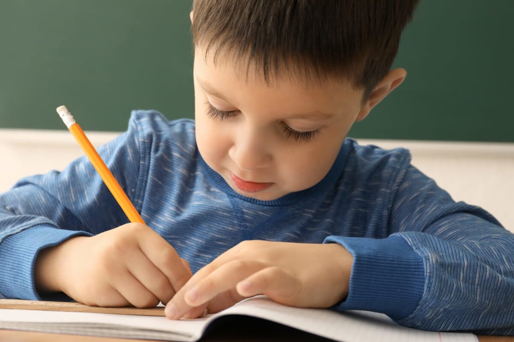Los niños escriben bien
