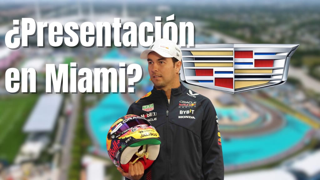F1: ¿Cadillac anunciará a Checo este fin de semana? Esto es lo que sabemos