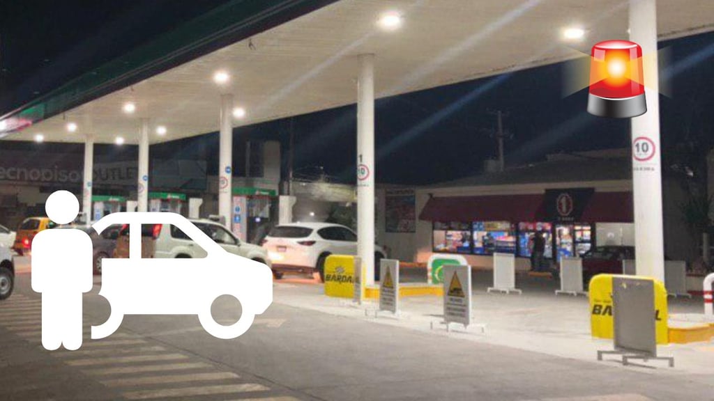 Conductor cargó gasolina y huyó del lugar sin pagar