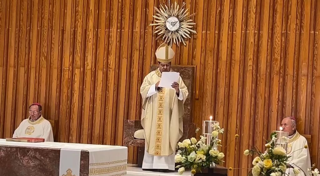 Arzobispo de Durango presidió una misa en asamblea de obispos del país