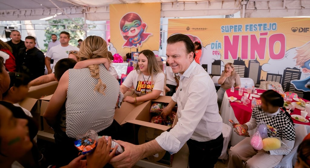 Convivencia.  Diversión, juegos y alegría tuvieron en día día los infantes y adolescentes de Casa Hogar y Centro Mi Casa, con la presencia del Gobernador y de Marisol Rosso.  